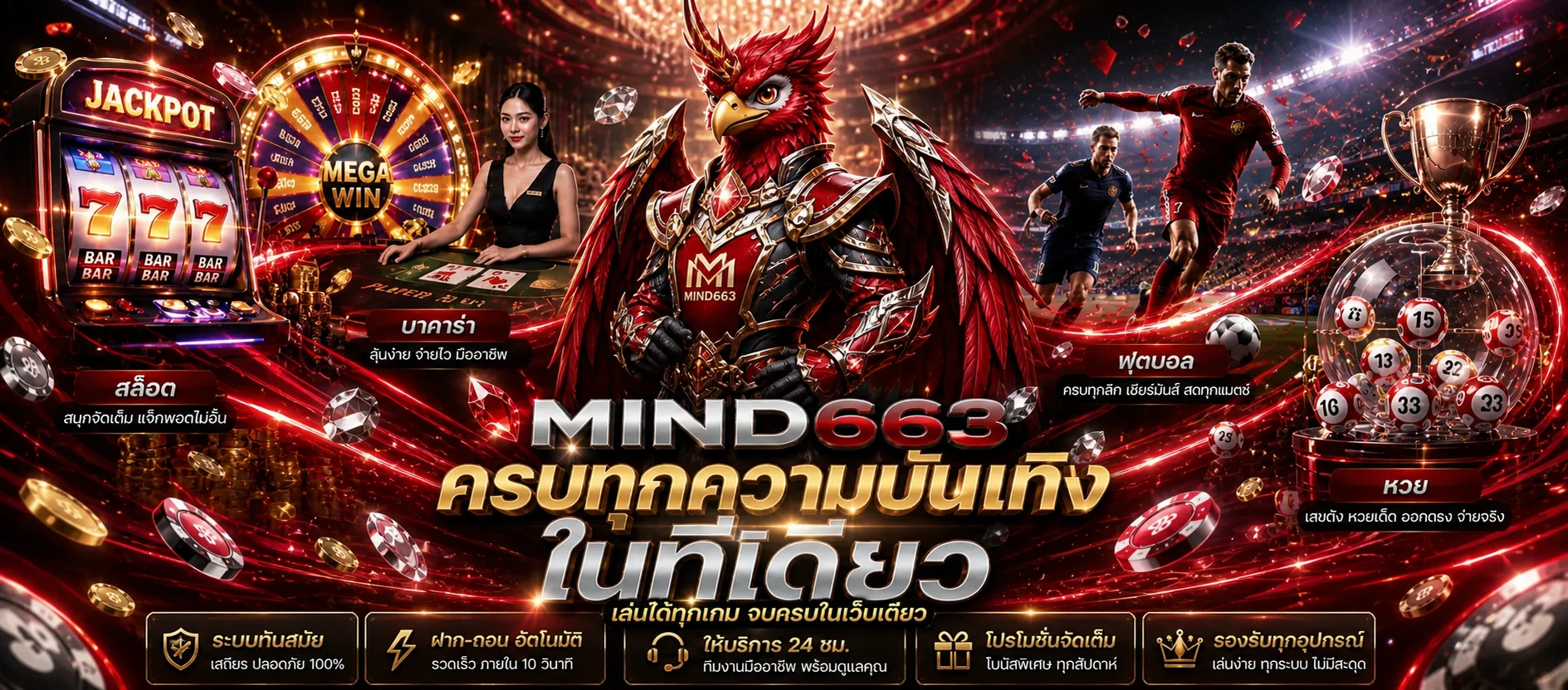 MIND663 รวมเกมครบในเว็บเดียว